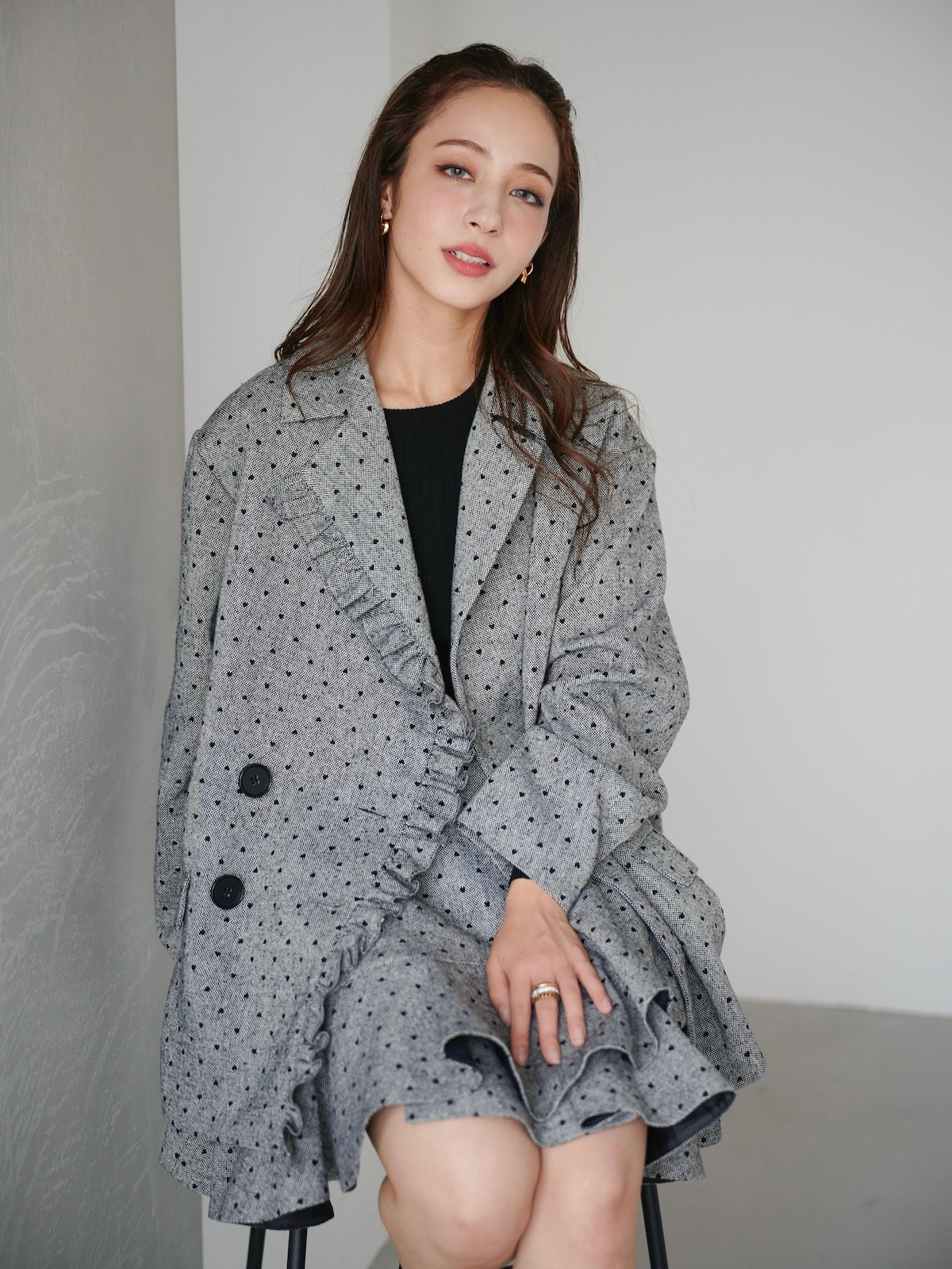 ハートフリルジャケット | TOPS | OBLI