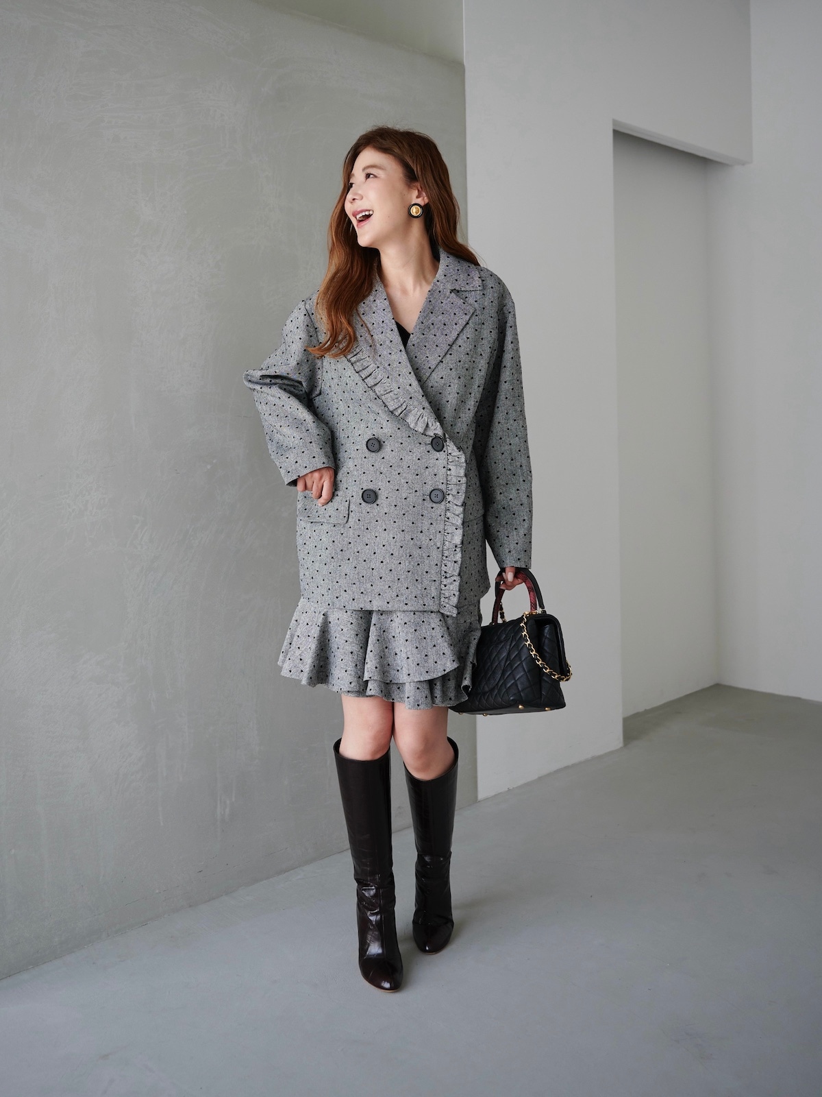 obli ハートフリルジャケット ハートフリルジャケット | TOPS | OBLI