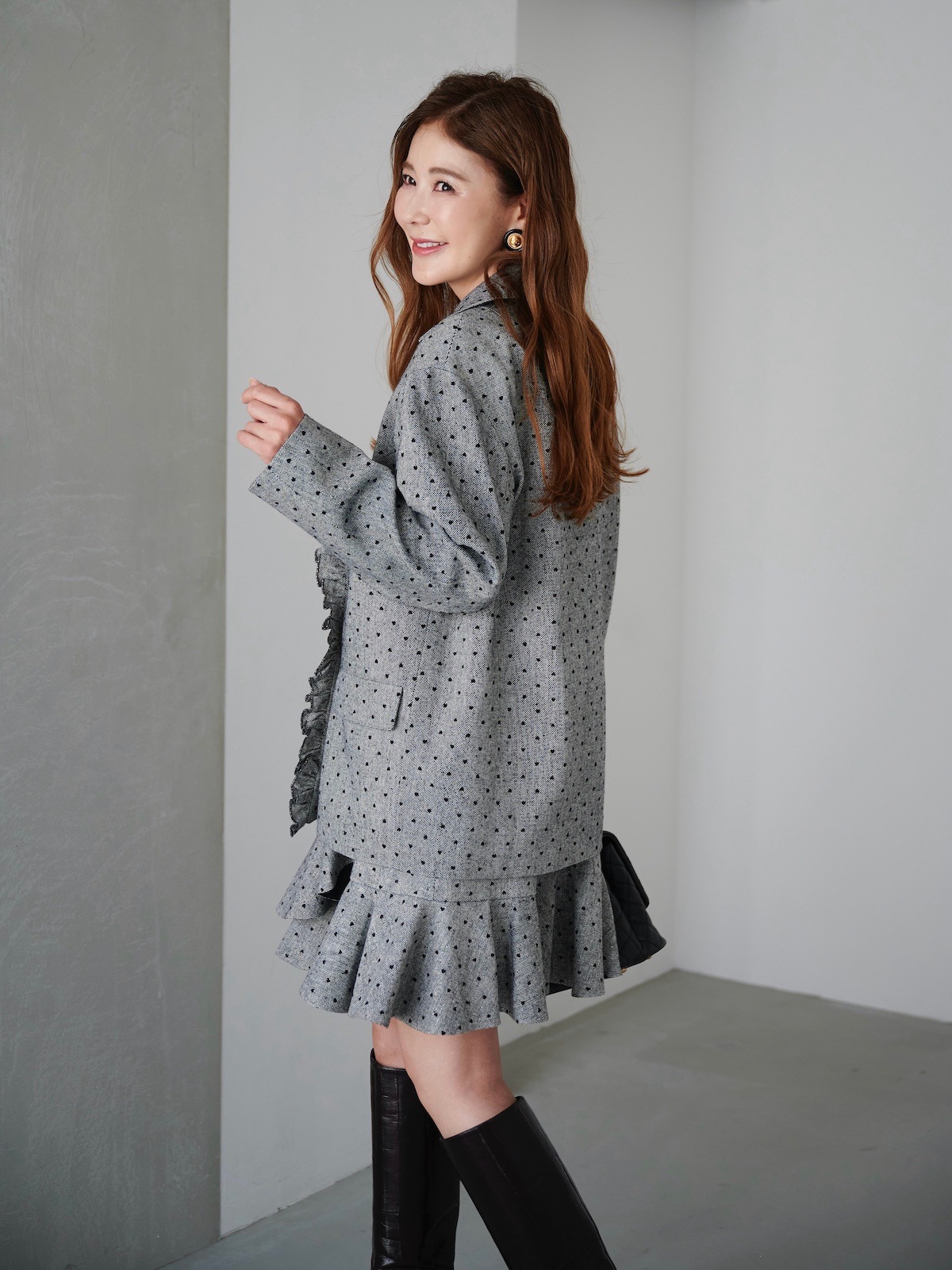 ハートフリルジャケット【10月10日(金)21:00発売】 | TOPS | OBLI