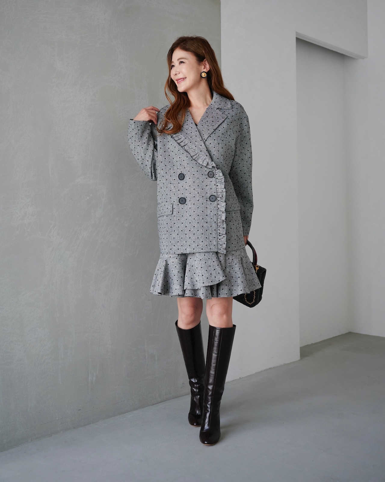 ハートフリルジャケット | TOPS | OBLI