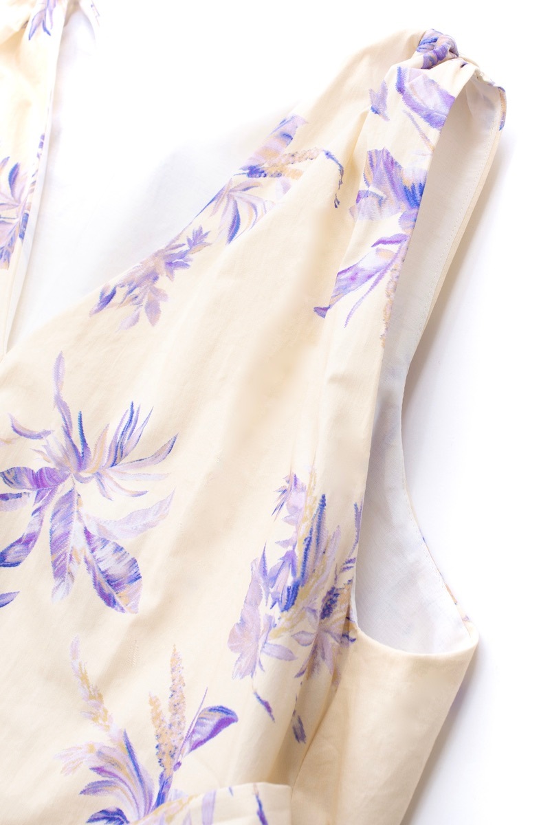 リーフリボンワンピース/ピンク【残り1点】 | ALL | OBLI