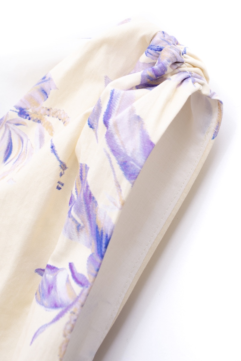 リーフリボンワンピース/ピンク【残り1点】