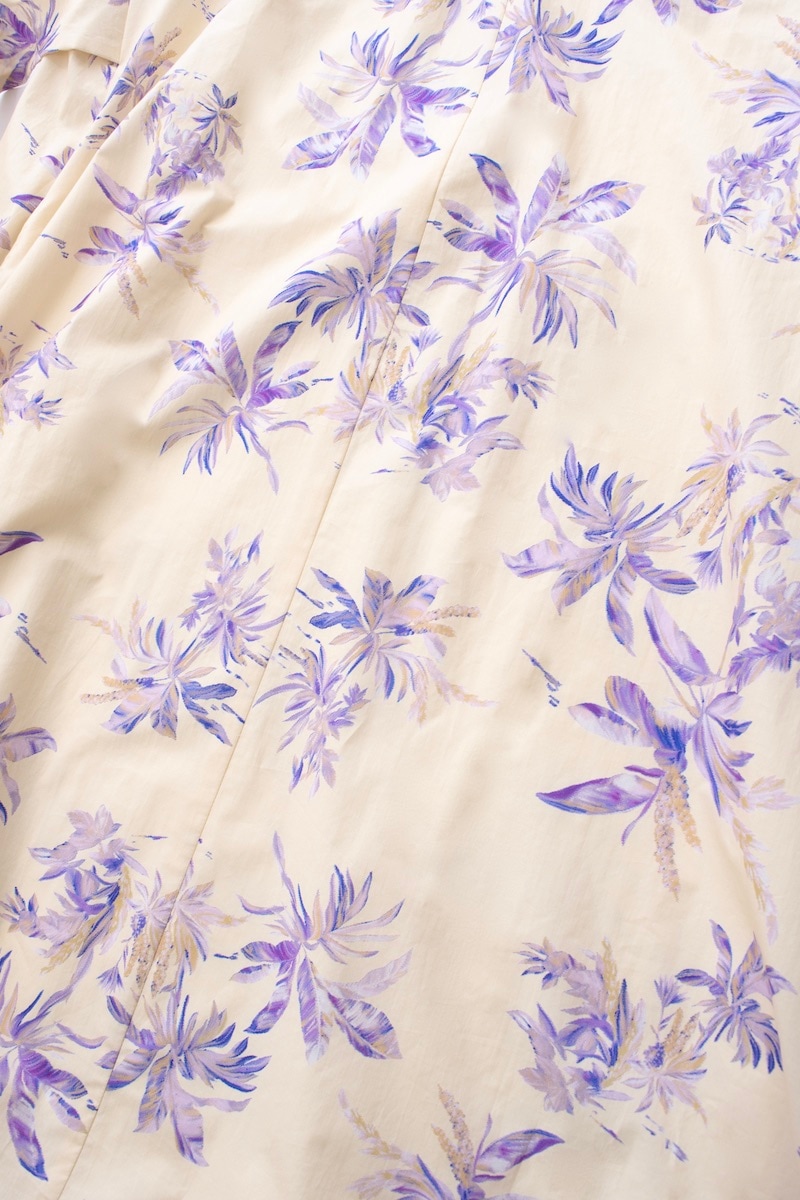 リーフリボンワンピース/ピンク【残り1点】