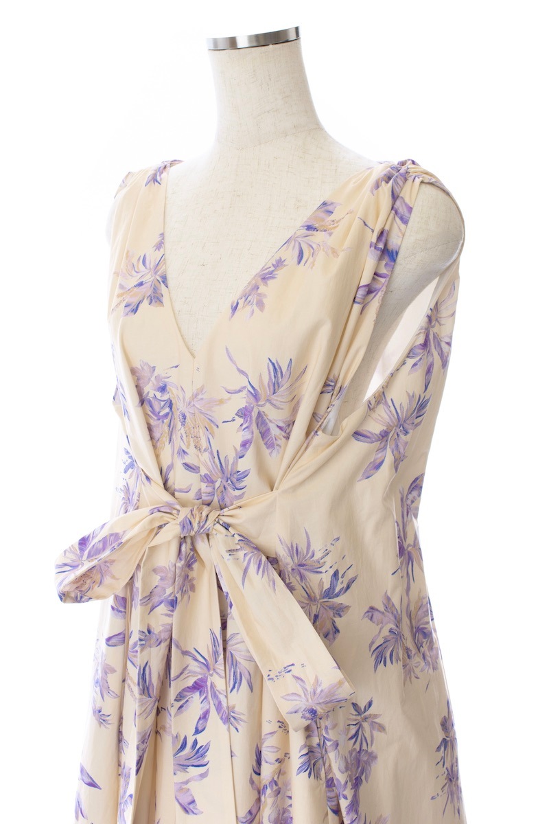 リーフリボンワンピース/ピンク【残り1点】 | ALL | OBLI