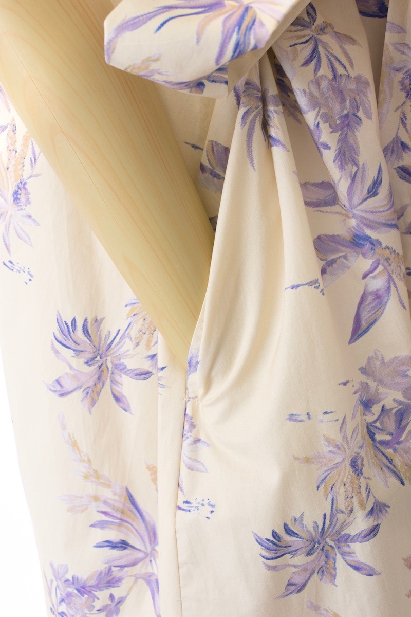 リーフリボンワンピース/ピンク【残り1点】