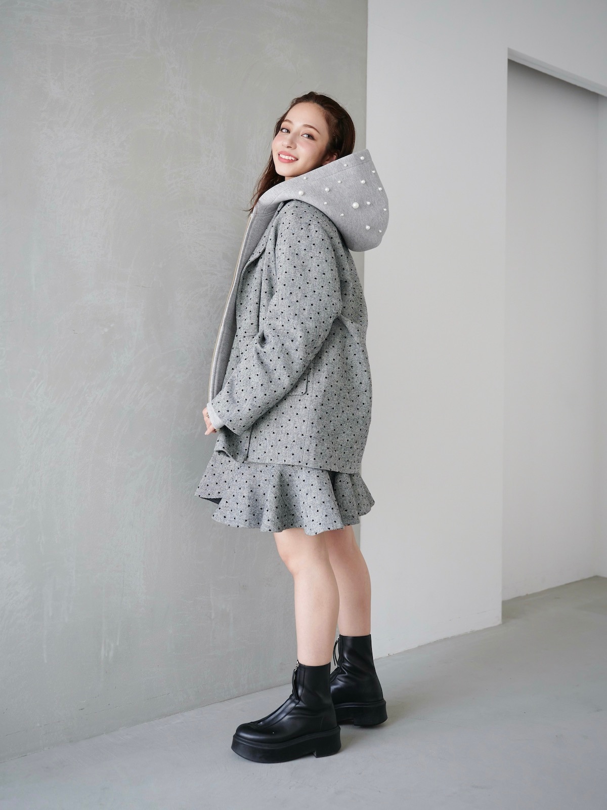 ハートフリルスカート【残り2点】