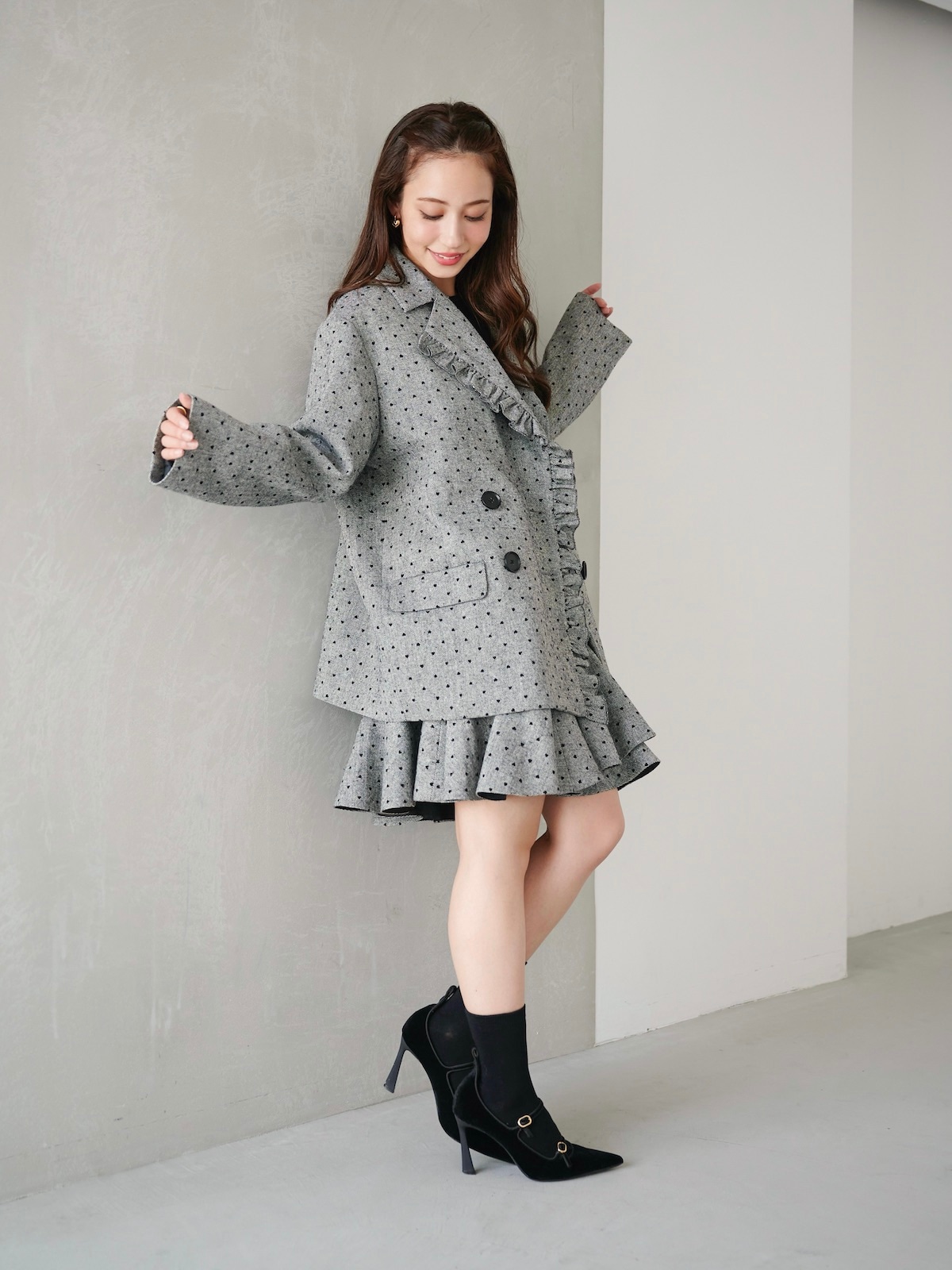 ハートフリルスカート【残り2点】 | BOTTOMS | OBLI