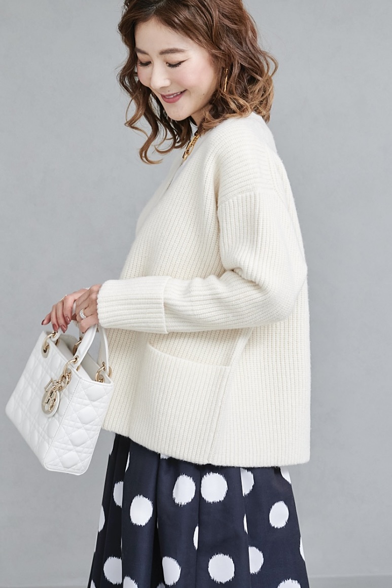 無料配達 かすれドットバルーンスカート | ALL ITEM | OBLI スカート