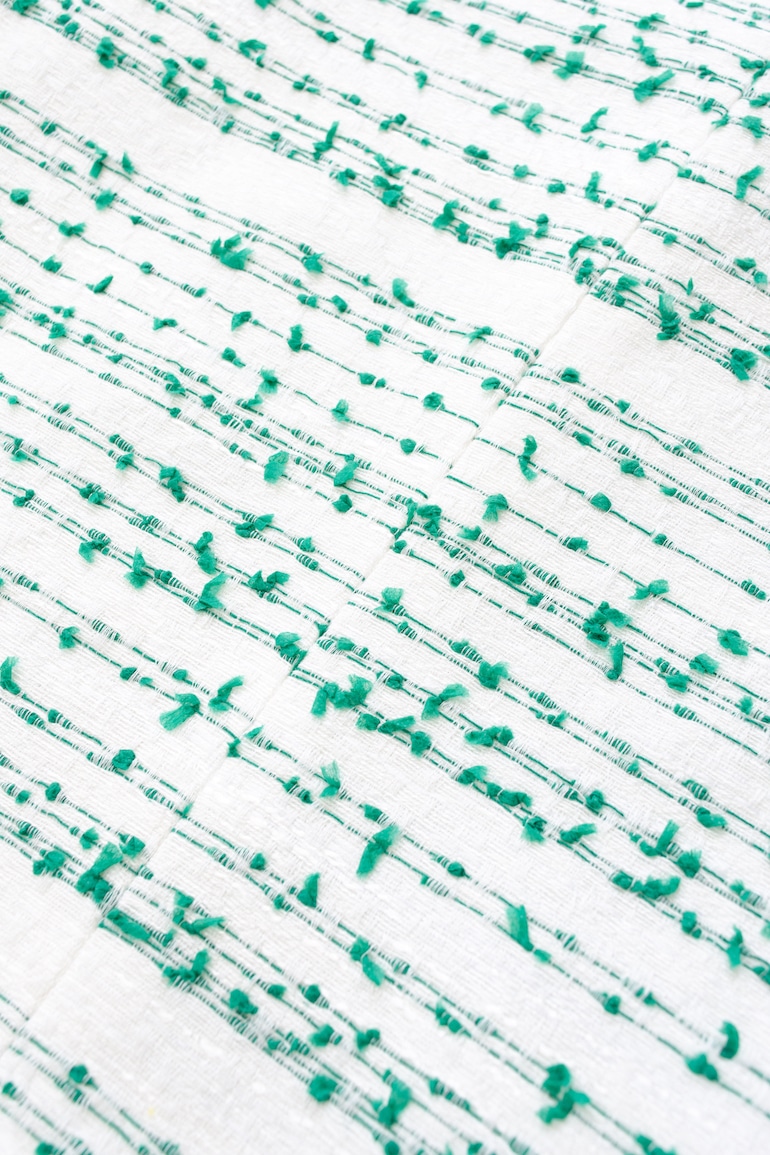 【obliM】米沢別注ツイードジャケット/グリーン【残り4点】