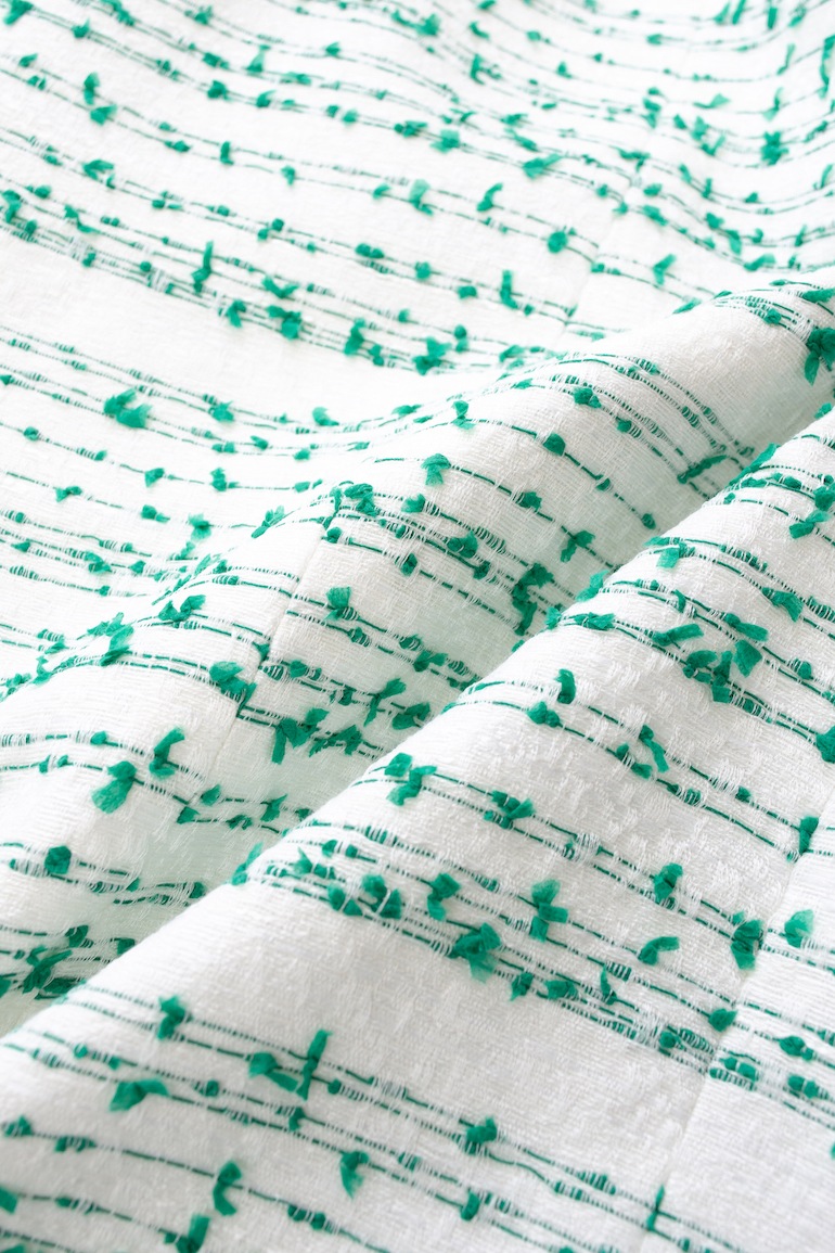 【obliM】米沢別注ツイードジャケット/グリーン【残り4点】