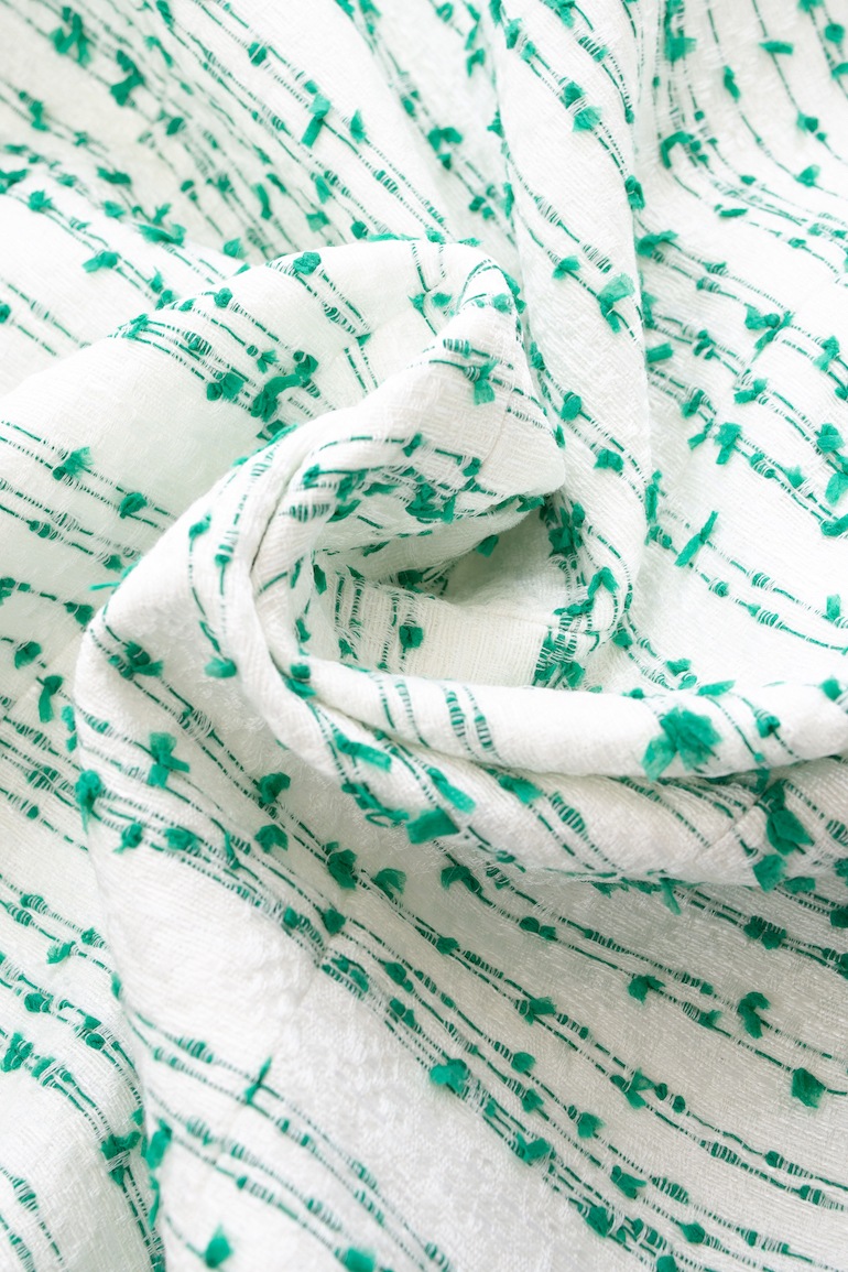 【obliM】米沢別注ツイードジャケット/グリーン【残り4点】