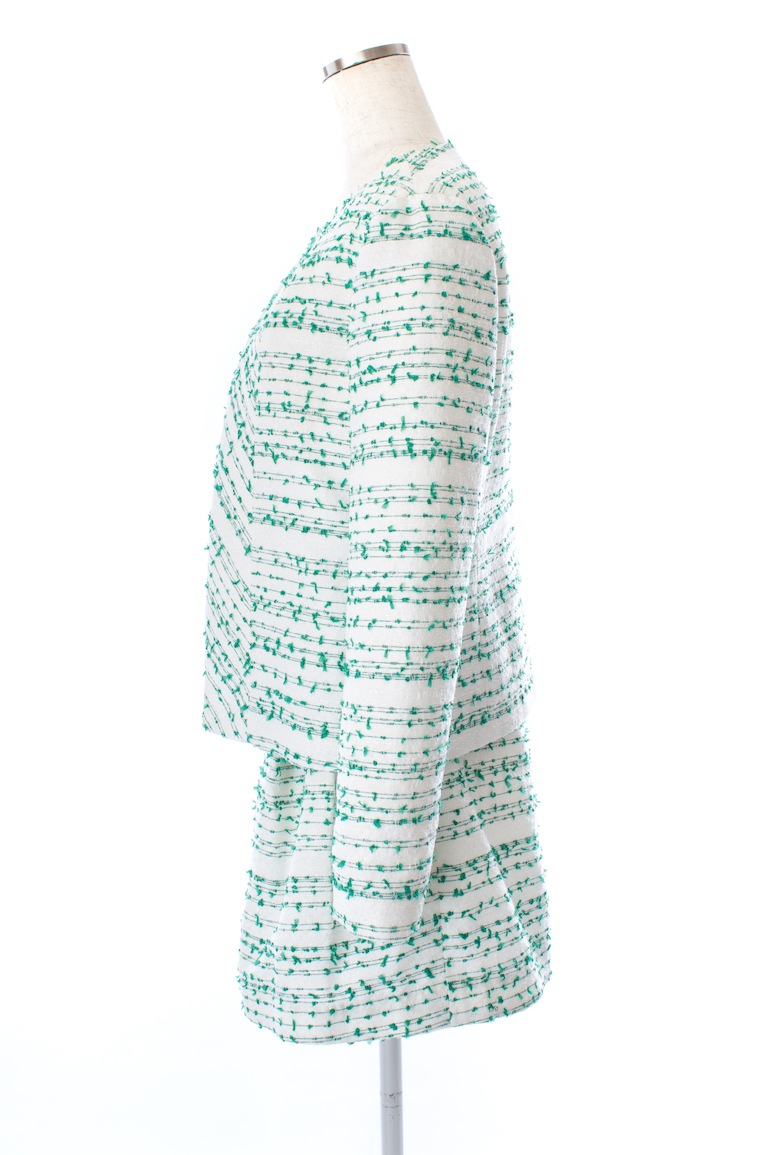 【obliM】米沢別注ツイードジャケット/グリーン【残り4点】