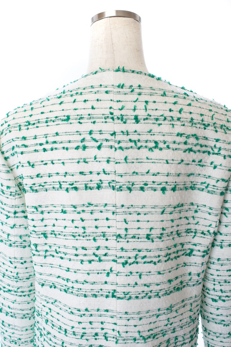 【obliM】米沢別注ツイードジャケット/グリーン【残り4点】