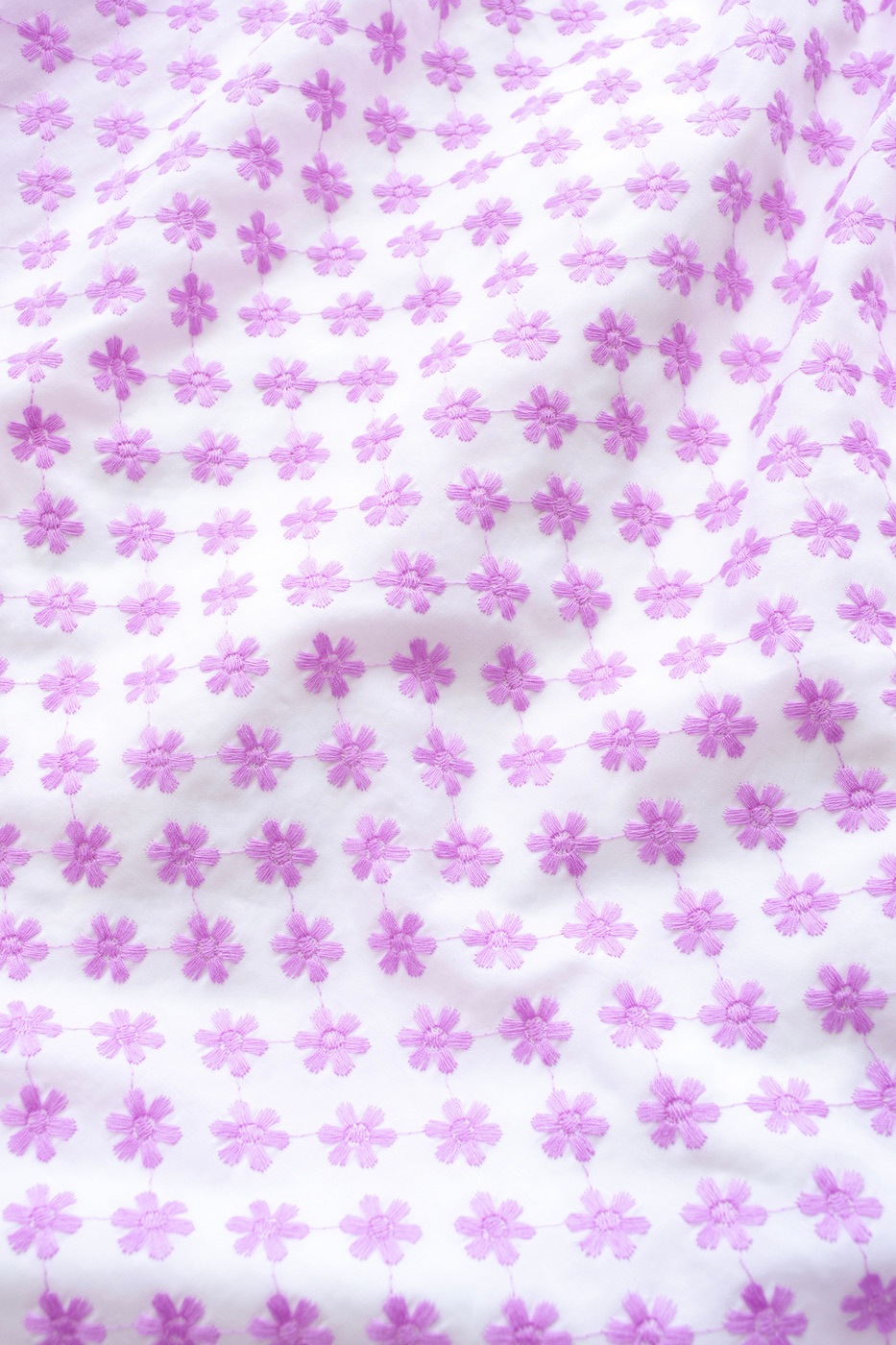 刺繍フリルワンピース/パープル | DRESS | OBLI