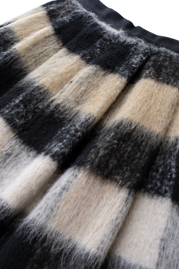 シャギータックスカート