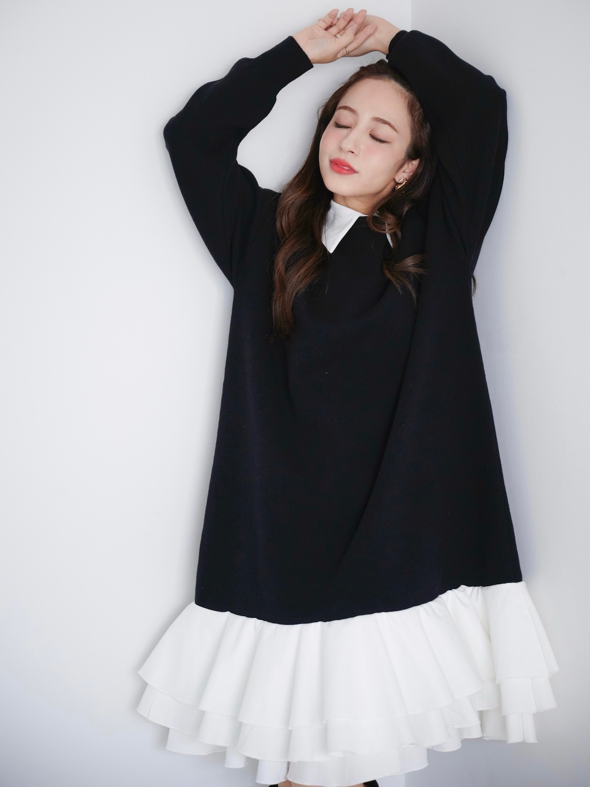 【予約】ペタルドッキングワンピース【残り2点】