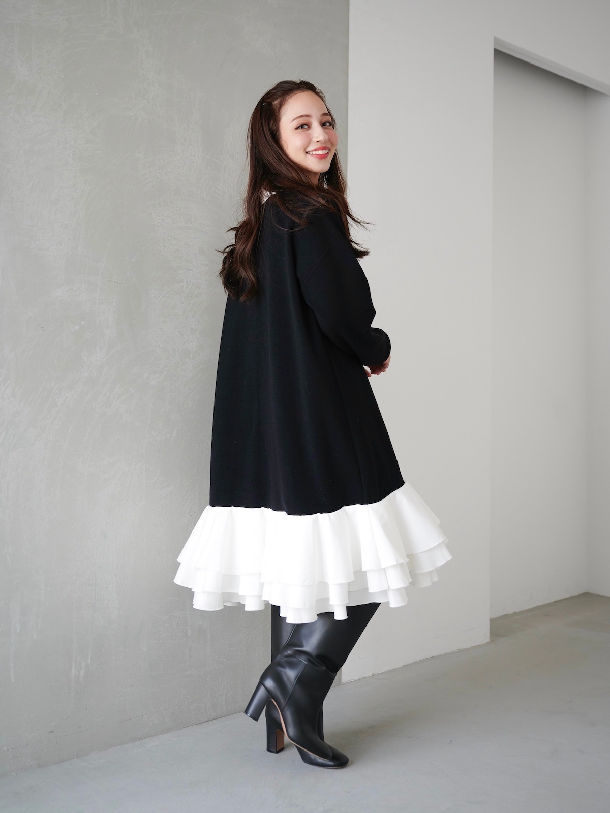 【予約】ペタルドッキングワンピース【残り2点】