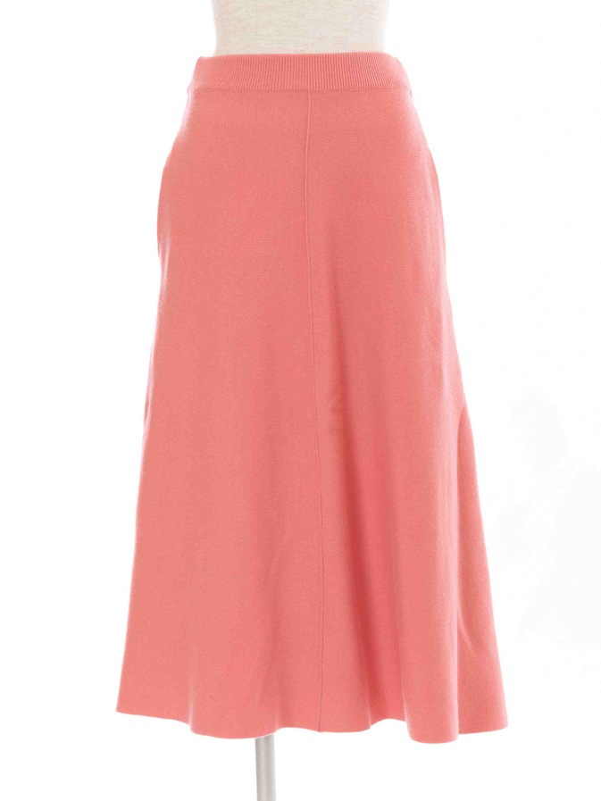 フレアウールスカート/ピンク | BOTTOMS | OBLI 