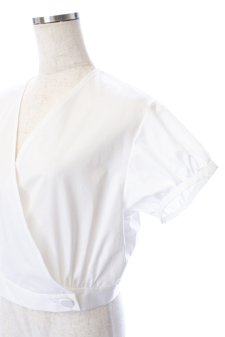 コットンラップブラウス【残りわずか】