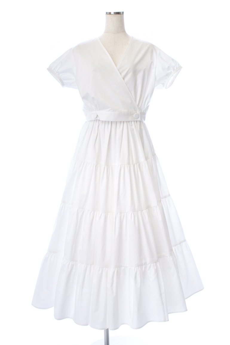 コットンラップブラウス【残りわずか】