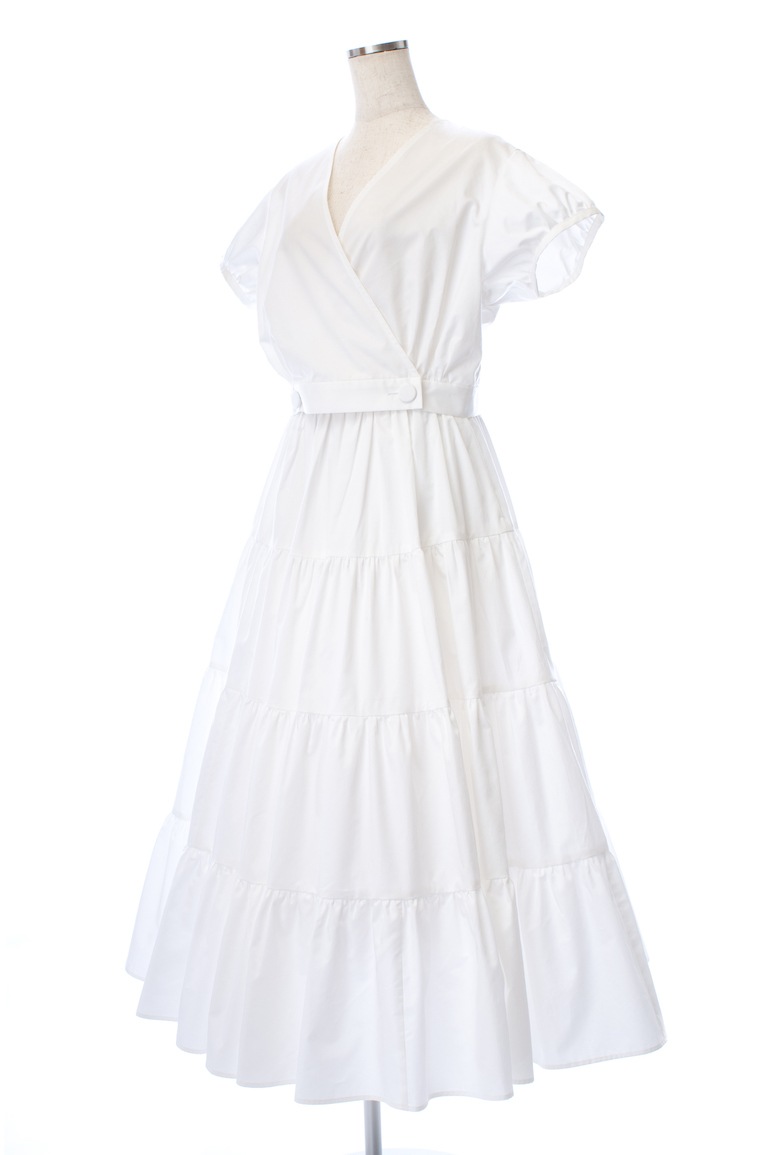 コットンラップブラウス【残りわずか】