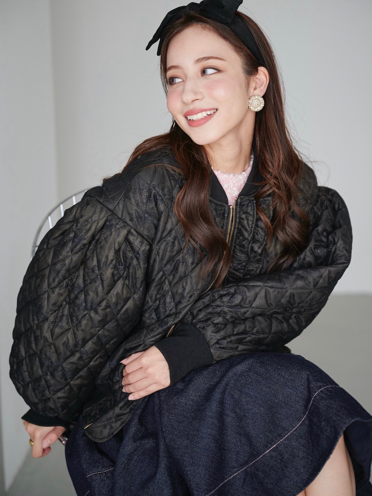 レースフリルブルゾン | ALL ITEM | OBLI