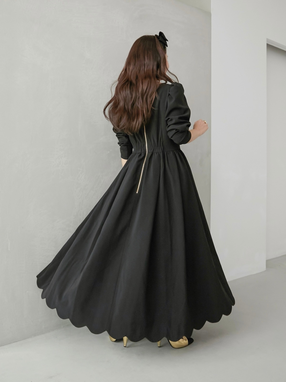 スカラップドラマワンピース【残り1点】