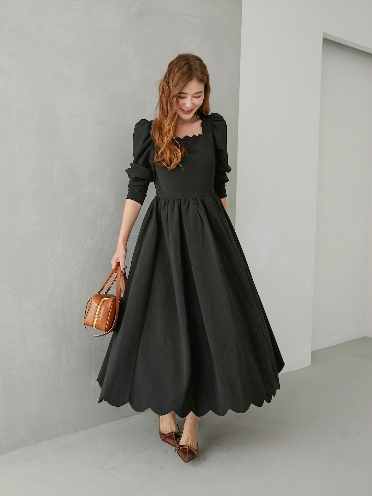 スカラップドラマワンピース【残り1点】