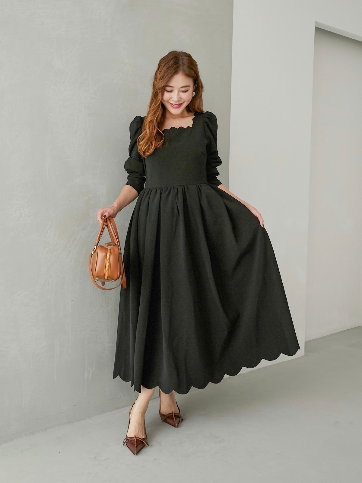 スカラップドラマワンピース【残り1点】