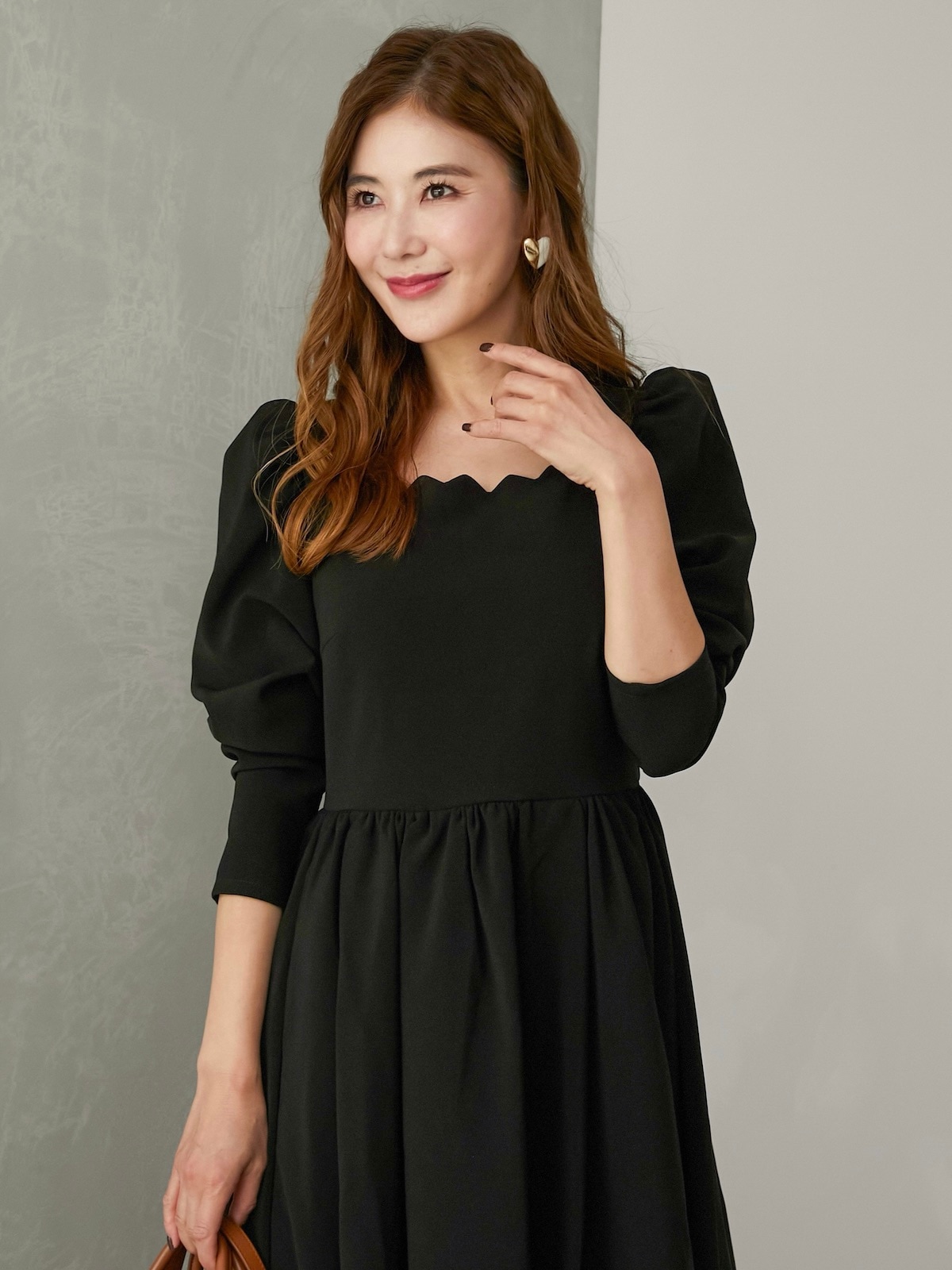 スカラップドラマワンピース【残り1点】