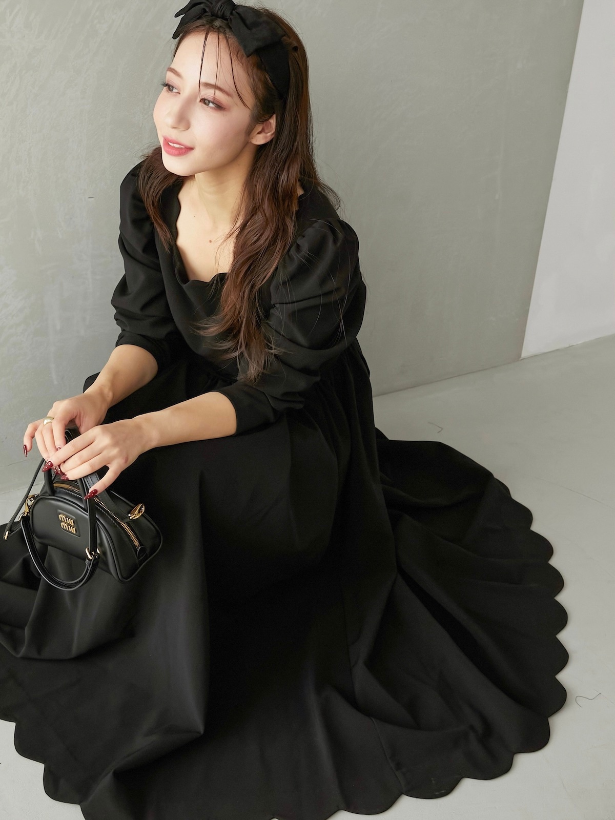 スカラップドラマワンピース【残り1点】