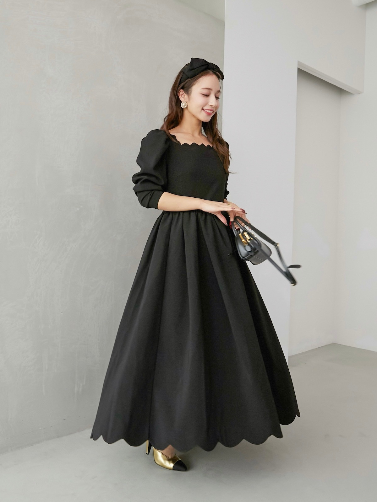 スカラップドラマワンピース【残り1点】