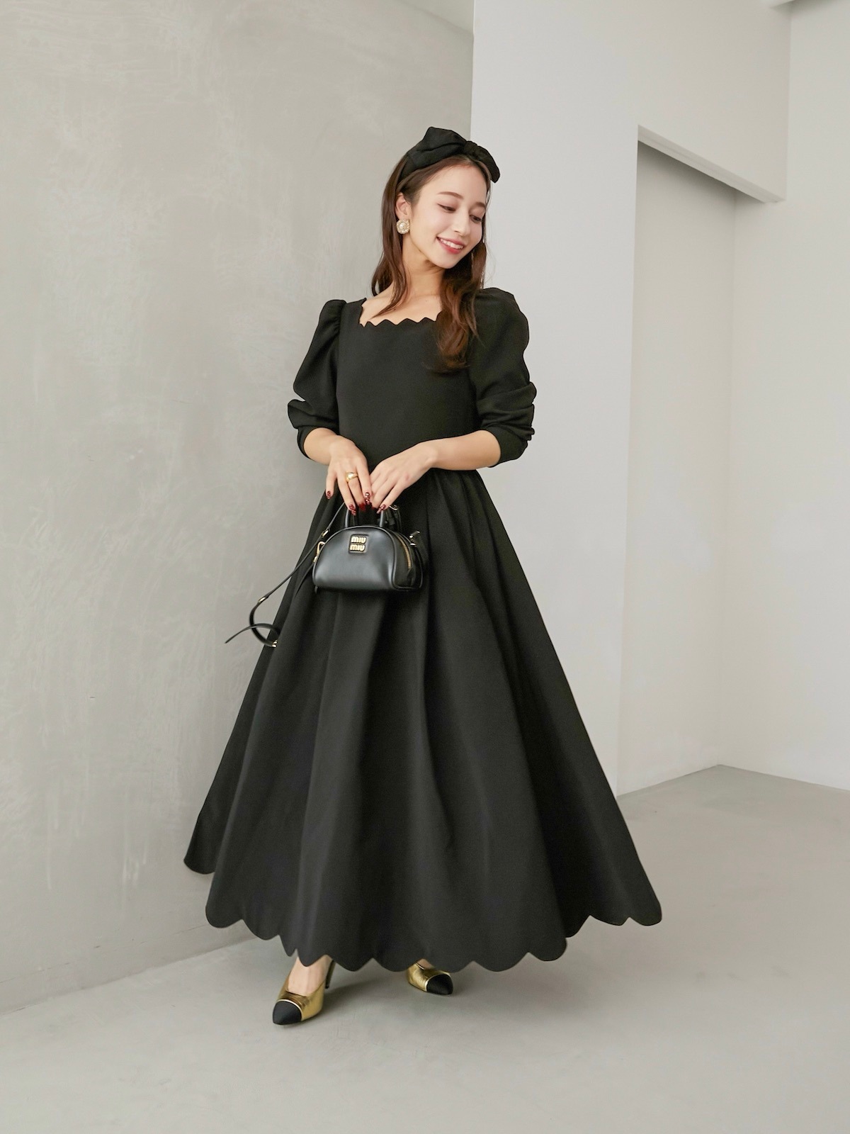 スカラップドラマワンピース【残り1点】