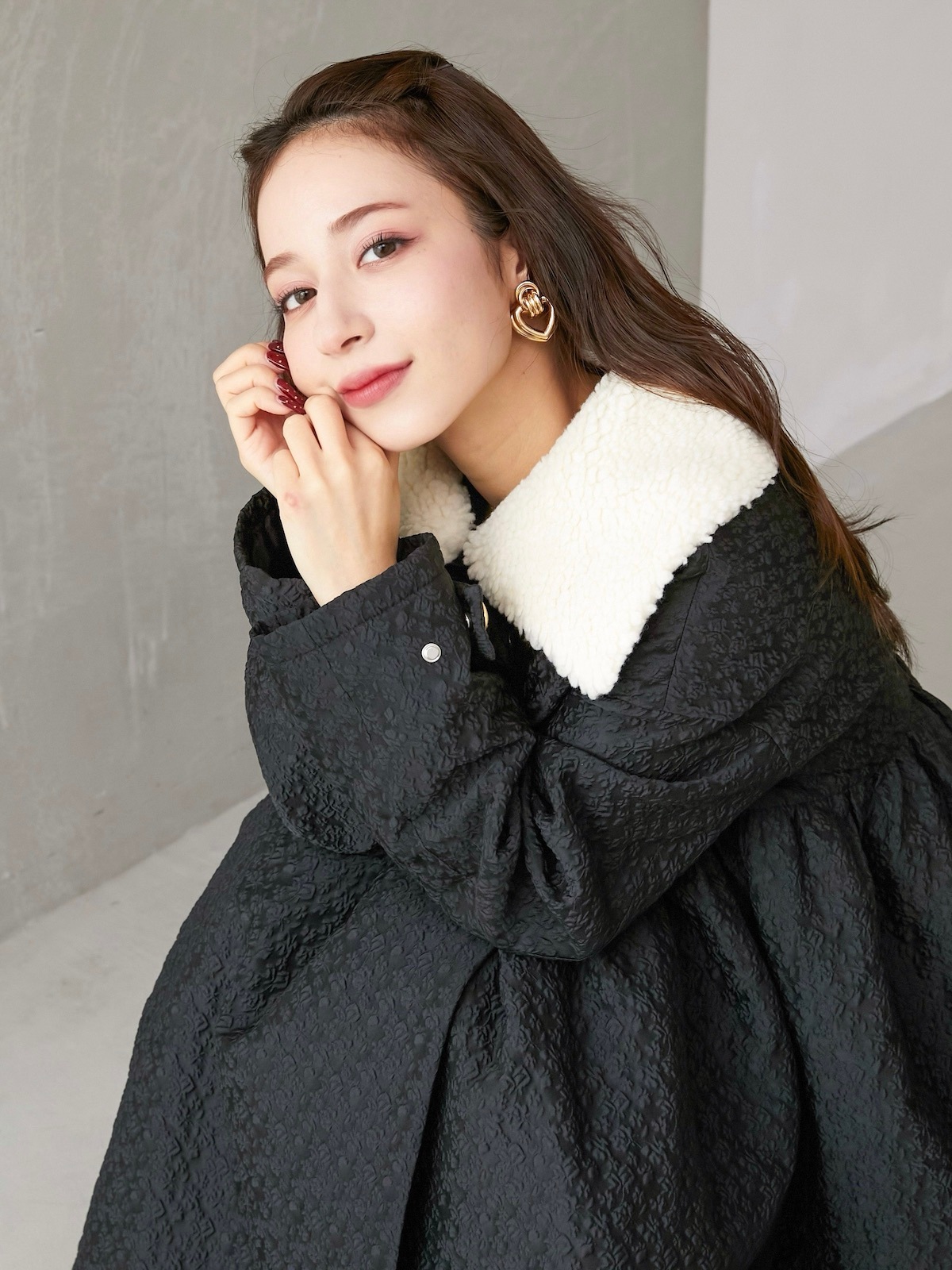 ボアジャガードジャケット