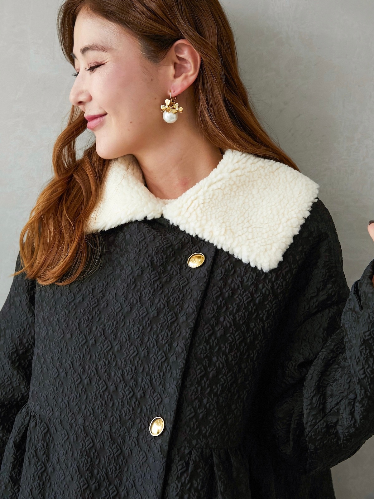 ボアジャガードジャケット