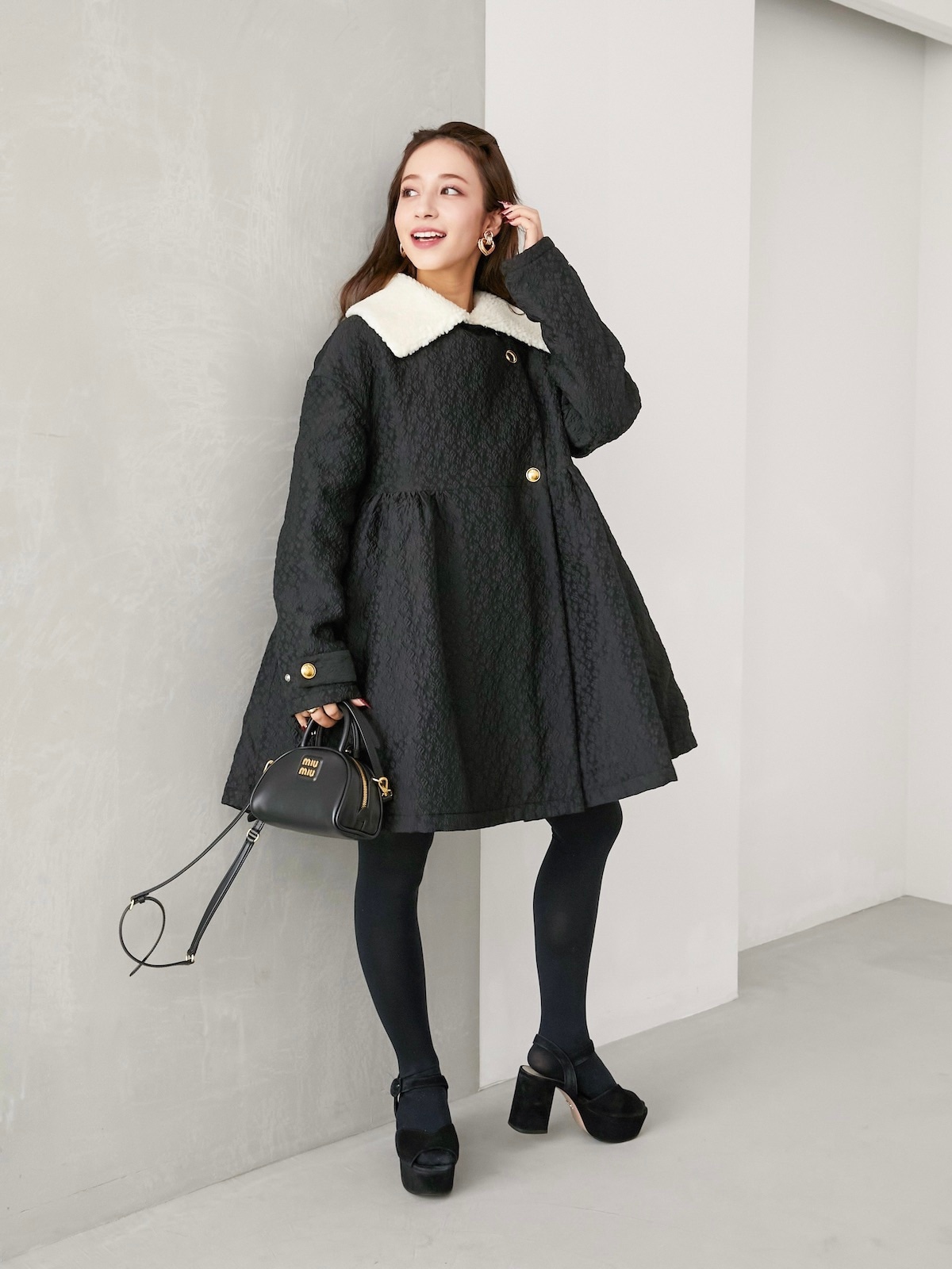 ボアジャガードジャケット