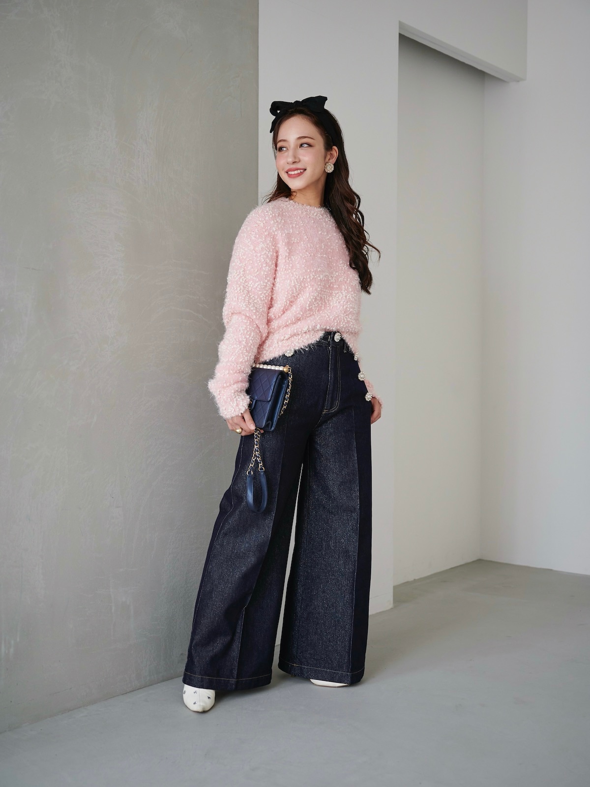 つぶつぶニット/ピンク【残り3点】 | TOPS | OBLI