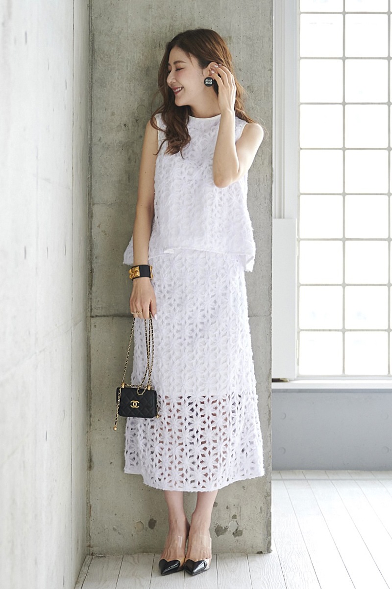 フローラルレーススカート【残り2点】