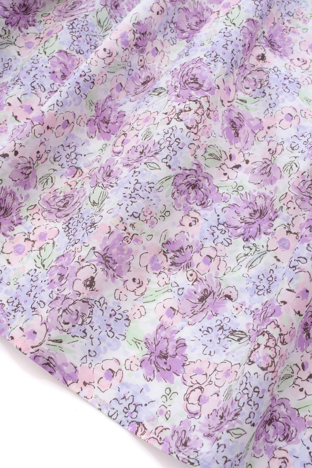 フラワーティアードワンピース/パープル | DRESS | OBLI