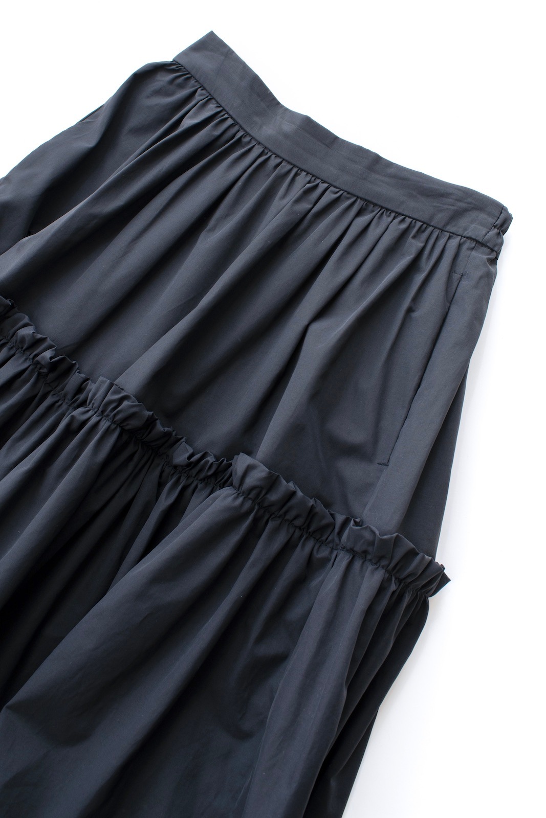 Admiral ブラック フリルスカート Admiral ブラック フリルスカート タフタフリルスカート
