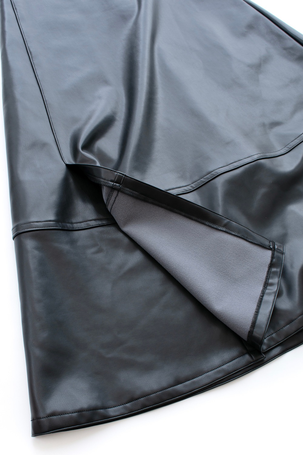 レザースリットスカート | ALL ITEM | OBLI 