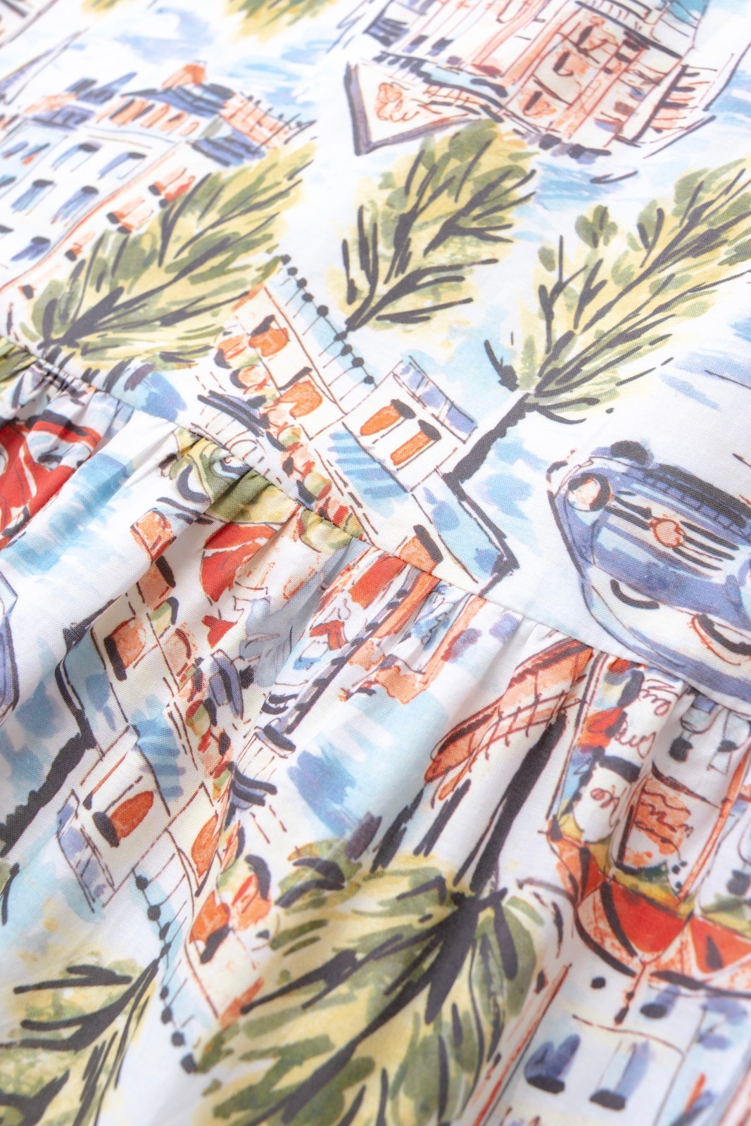 シティプリントワンピース/マルチ