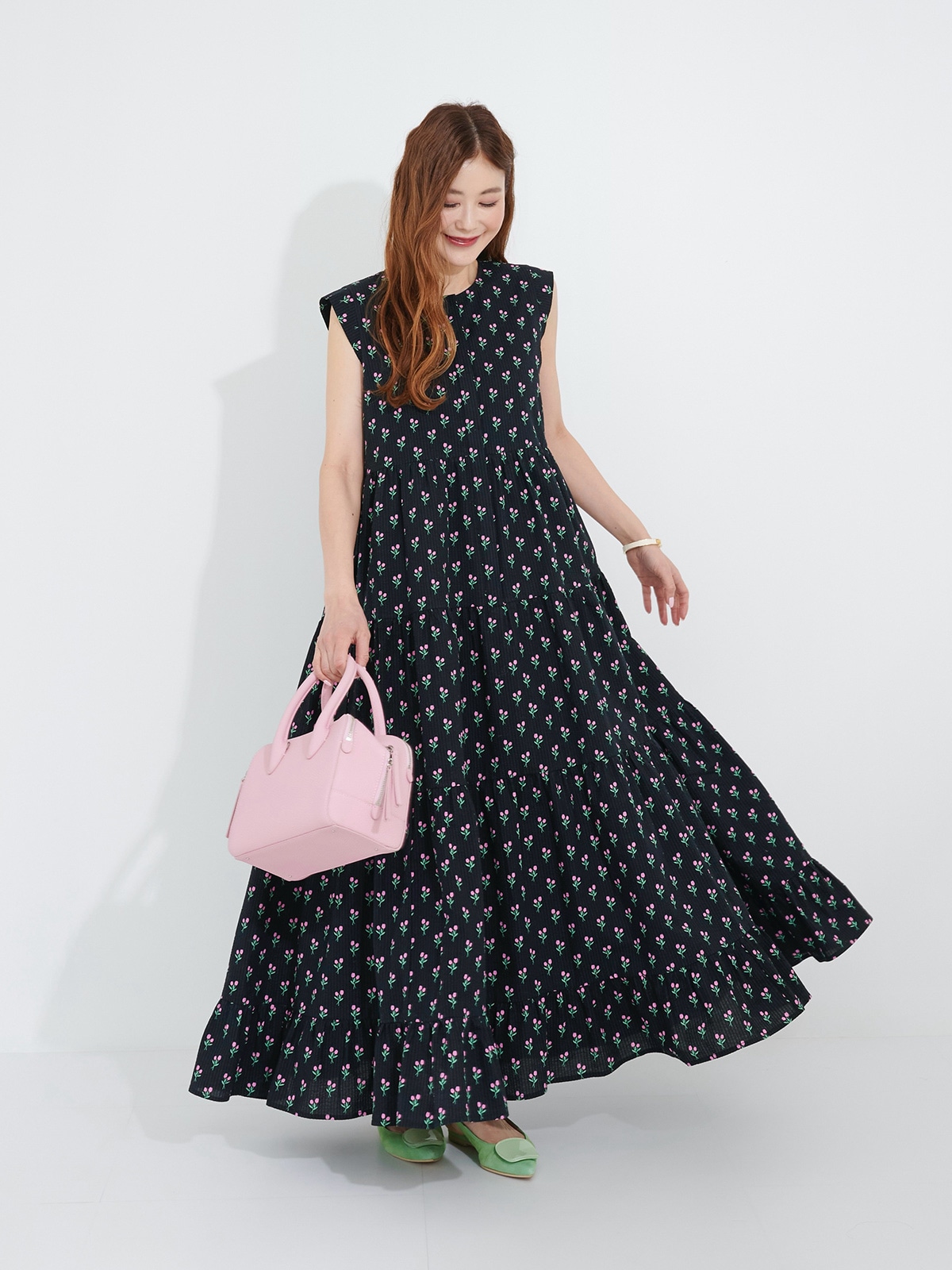 チューリップワンピース【残りわずか】 | DRESS | OBLI チューリップワンピース【残りわずか】 | DRESS | OBLI