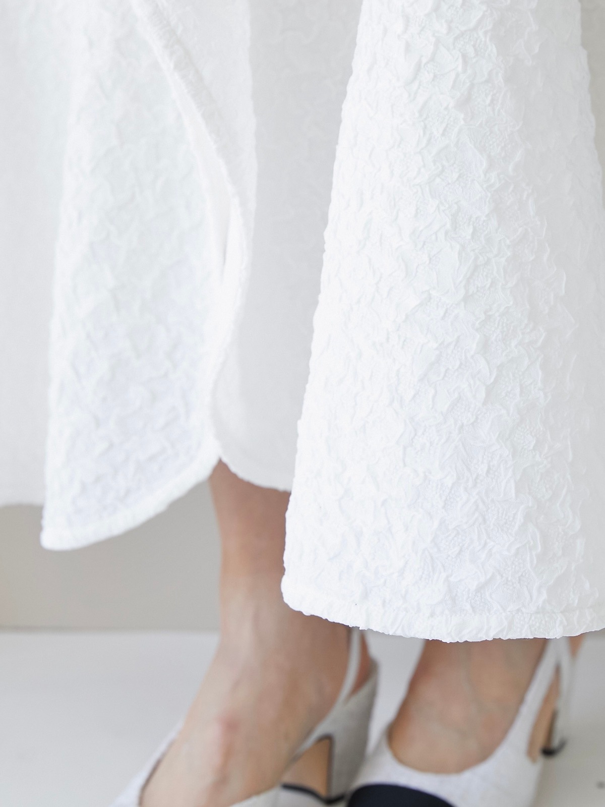 ジャガードスリットワンピース