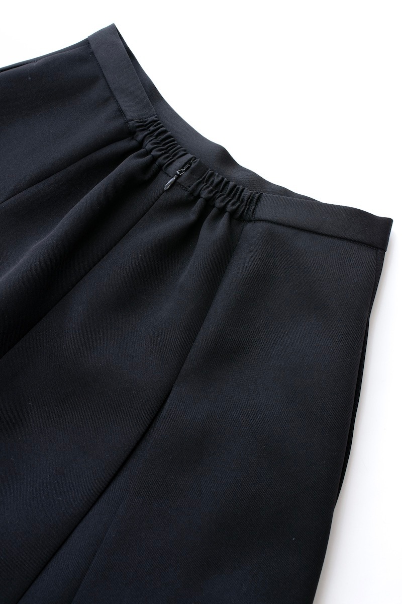 シャツドッキングフリルミニスカート