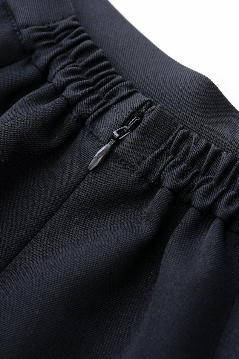 シャツドッキングフリルミニスカート