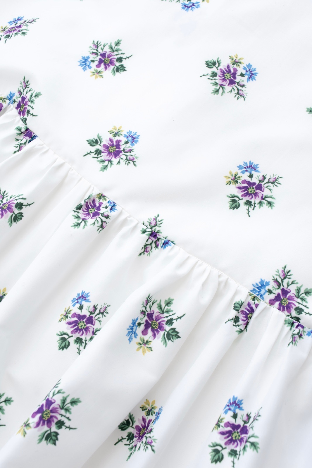 タフタフラワーシャツワンピース | ALL | OBLI 