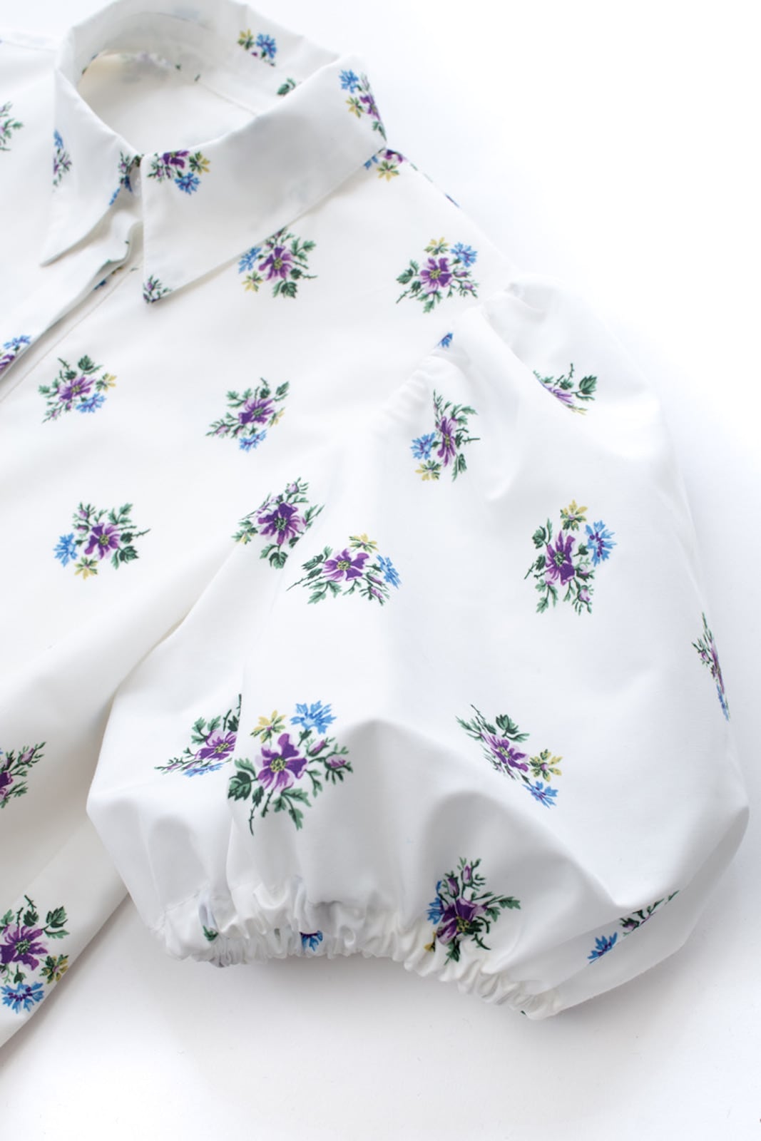 タフタフラワーシャツワンピース | ALL | OBLI 