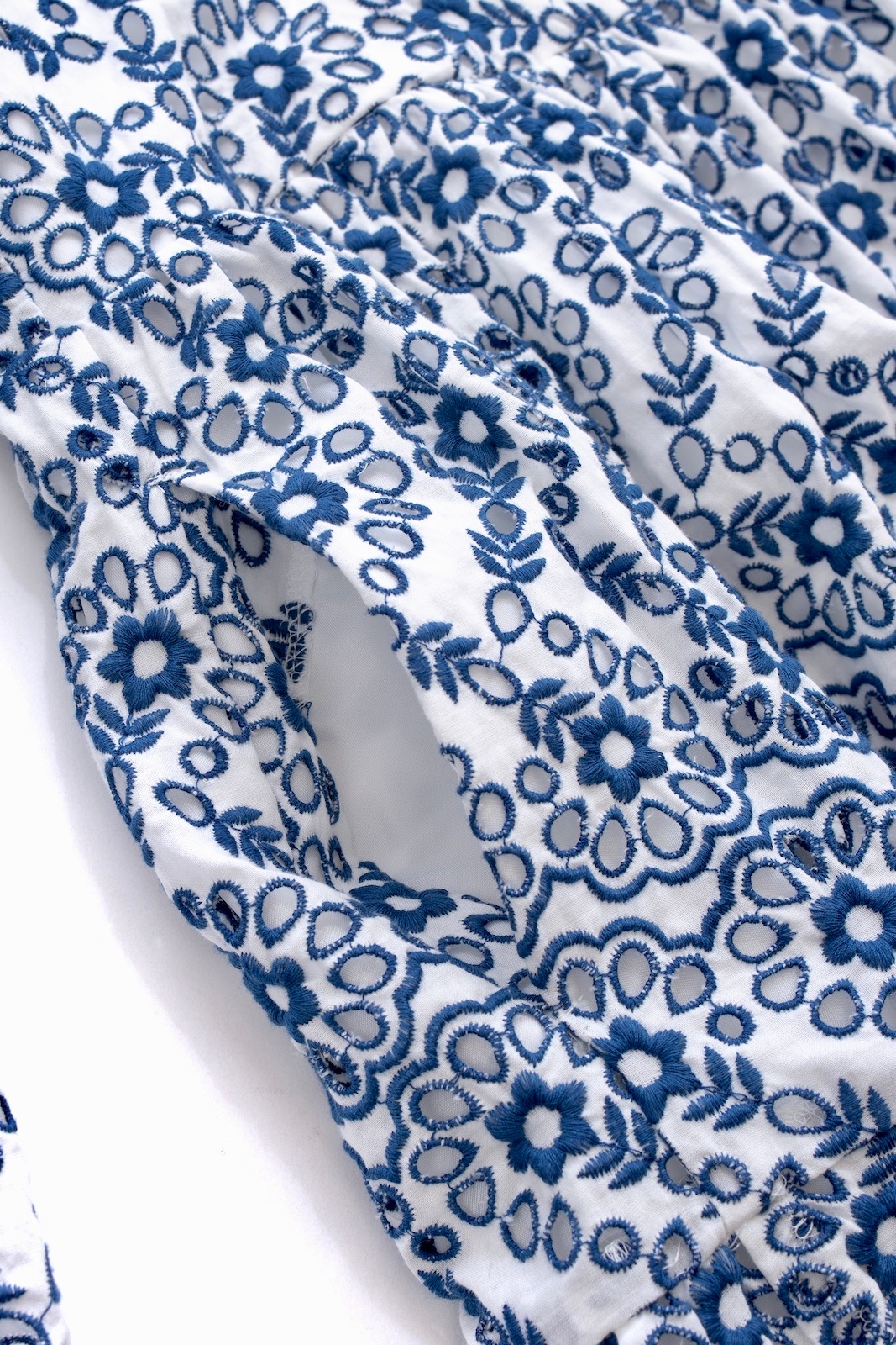 レースミニワンピース/ブルー