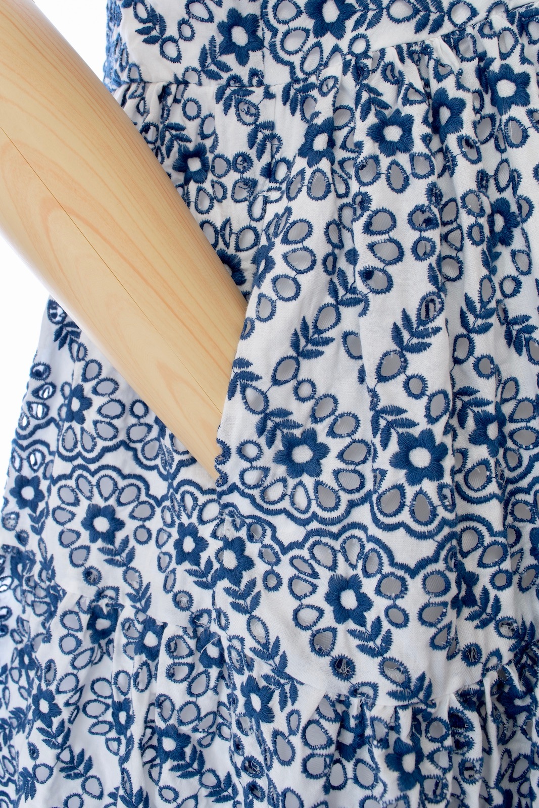 レースミニワンピース/ブルー